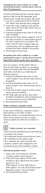 Предварительный просмотр 4 страницы Gira Dual 2347 00 User Manual