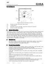 Preview for 2 page of Gira KNX 5001 Series Operating Instructions Manual