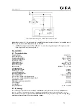 Предварительный просмотр 7 страницы Gira Observer 70 Manual