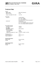 Preview for 2 page of Gira Powernet Switchactuator 2fold Installation Instructions