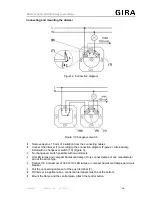 Предварительный просмотр 3 страницы Gira push-button/2-way low voltage Operating Instructions Manual