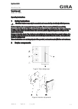 Gira System 3000 Operating Instructions Manual preview