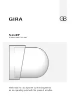 Gira Tectiv 220 Instructions For Use Manual preview