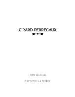 Предварительный просмотр 1 страницы Girard-Perregaux CAT'S EYE LA FENICE User Manual