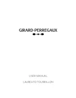 Girard-Perregaux LAUREATO TOURBILLON User Manual preview