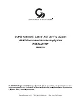 Preview for 30 page of Girard Systems G-Link G-1500 Owners Operation, Adjustment, Repair & Installation Manual