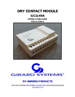 Предварительный просмотр 1 страницы Girard Systems GC1149A Installation Manual