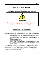 Preview for 8 page of Girard Systems GG750 Service And Repair Manual