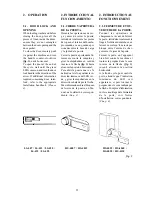 Preview for 22 page of GIRBAU HS-4007 Operation Instructions Manual