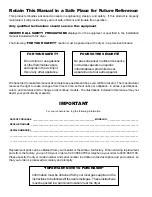 Preview for 2 page of GIRBAU SLI14 Installation And Operating Instructions Manual