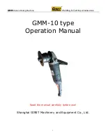 GIRET GMM-10 Operation Manual preview