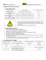 Preview for 9 page of GIRET GMM-10 Operation Manual