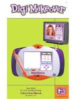 Предварительный просмотр 1 страницы Girl tech Digital Makeover 76020 Instruction Manual