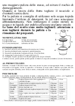 Предварительный просмотр 7 страницы Girmi GIR000057NOC Instruction Manual