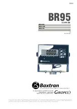 Giropes BAXTRAN BR95 User Manual предпросмотр