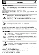 Preview for 10 page of Gis PROMIG 400 G DV Manual