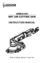 Предварительный просмотр 1 страницы Gison GPW-215C Instruction Manual