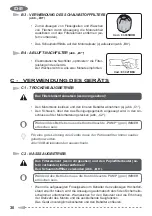 Preview for 32 page of Gisowatt Lavamatic TI GSW 5 Instruction Manual