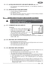 Preview for 33 page of Gisowatt Lavamatic TI GSW 5 Instruction Manual