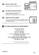 Preview for 17 page of Gisowatt ProfiClean PC 20 Instruction Manual