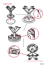 Предварительный просмотр 3 страницы Gispen DUKDALF GC-DUBBKR40BK 8718969642798 User Manual