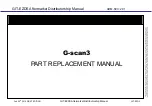 GIT G-scan3 Parts Replacement Manual preview