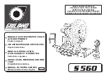 GIULIANO S 560 Use And Maintenance Instructions preview