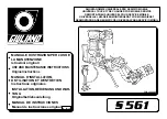 GIULIANO S 561 Use And Maintenance Instructions preview