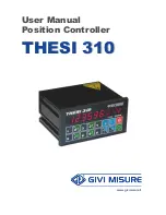 Предварительный просмотр 1 страницы Givi Misure THESI 310 User Manual