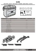 GIVI DLM36 Mounting Instructions preview