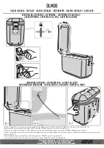 Предварительный просмотр 3 страницы GIVI DLM36 Mounting Instructions