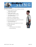 Предварительный просмотр 4 страницы GivMohr Sling Sling User Manual