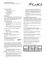 Preview for 1 page of GJD D-Tect Dual GJD360 Manual