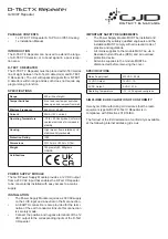 GJD D-TECT X GJD397 Manual предпросмотр