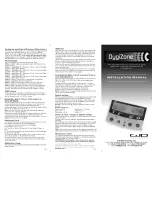 GJD DygiZone Installation Manual preview