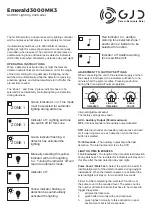 Preview for 1 page of GJD Emerald 3000 MK3 Manual