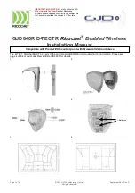 Preview for 1 page of GJD GJD840R Installation Manual