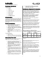 Preview for 1 page of GJD MX25 User Manual