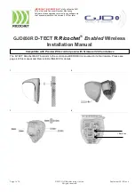 Preview for 1 page of GJD Ricochet GJD850R D-TECT R Installation Manual