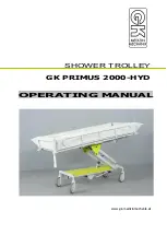 Preview for 1 page of gk-medizinmechanik GK PRIMUS 2000-HYD Operating Manual