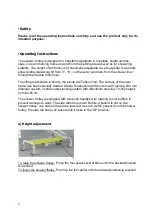 Preview for 2 page of gk-medizinmechanik GK PRIMUS 2000-HYD Operating Manual