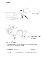 Preview for 8 page of GKB D447 Series User Manual