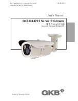 Предварительный просмотр 1 страницы GKB D44725 Series User Manual