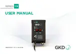 GKD 1S Series User Manual предпросмотр