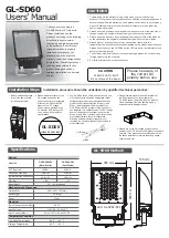 GlacialLight GL-SD60 Series User Manual preview