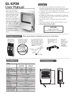 GlacialLight GL-SP30 User Manual preview