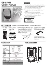 Предварительный просмотр 1 страницы GlacialLight GL-SP60 Series User Manual