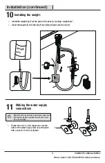 Предварительный просмотр 11 страницы Glacier bay 005496637 Installation And Care Manual