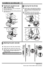 Preview for 7 page of Glacier bay 1000 006 787 Use And Care Manual