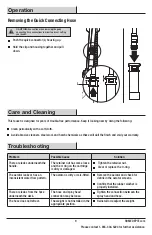 Preview for 9 page of Glacier bay 1000 006 787 Use And Care Manual